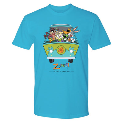 WB 100 Looney Tunes x Scooby Doo Adult Short Sleeve T-Shirt