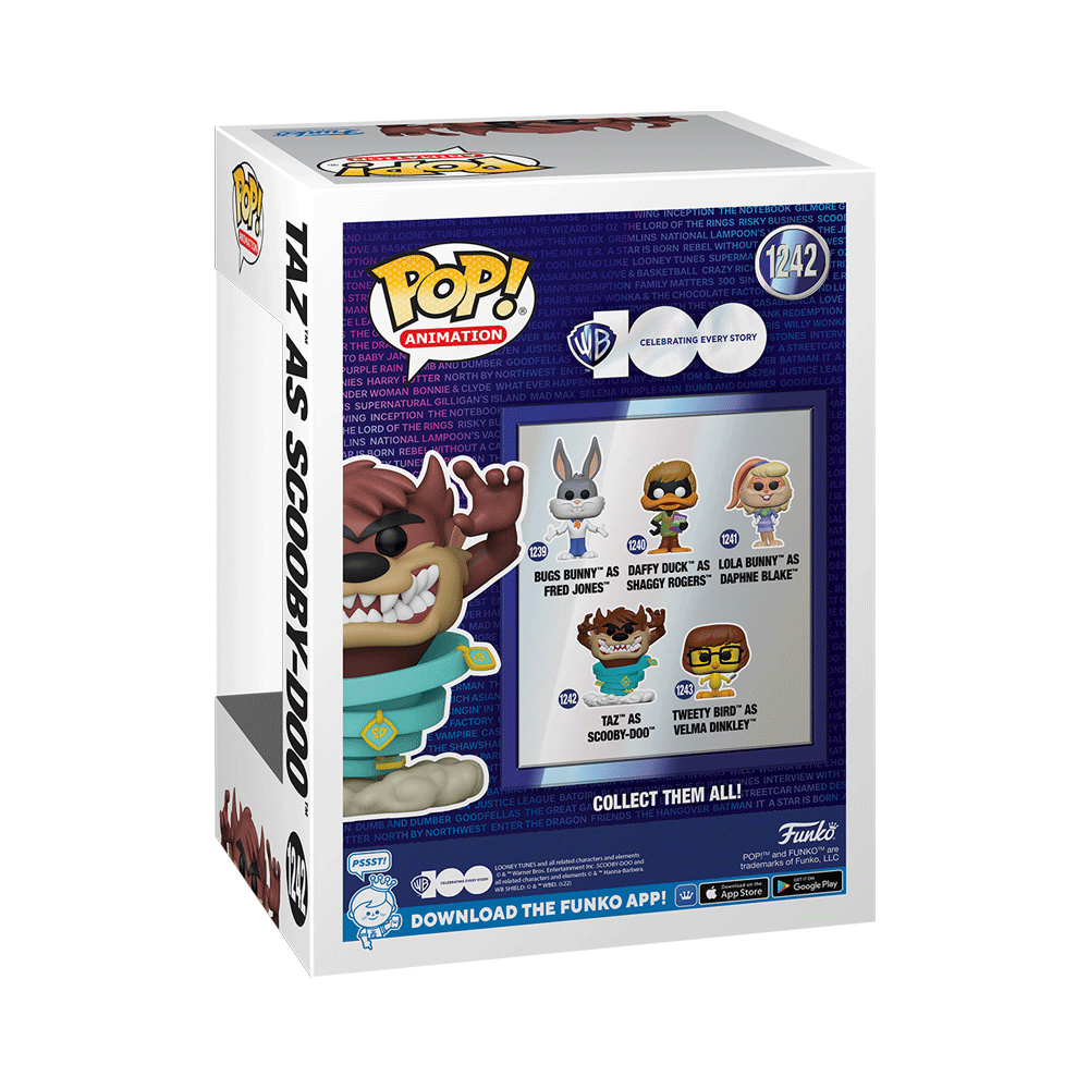 Funko Pop! WB 100 Anniversary Looney Tunes X Scooby-Doo - Taz as Scooby-Doo