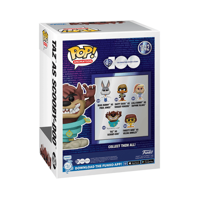 Funko Pop! WB 100 Anniversary Looney Tunes X Scooby-Doo - Taz as Scooby-Doo