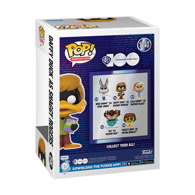 Funko Pop! WB 100 Anniversary Looney Tunes X Scooby-Doo - Daffy Duck as Shaggy Rogers