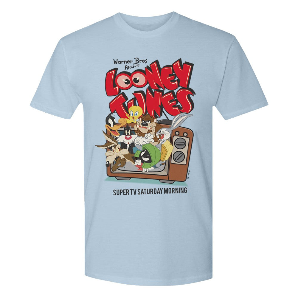 Looney Tunes Super TV Saturday Morning Adult T-Shirt