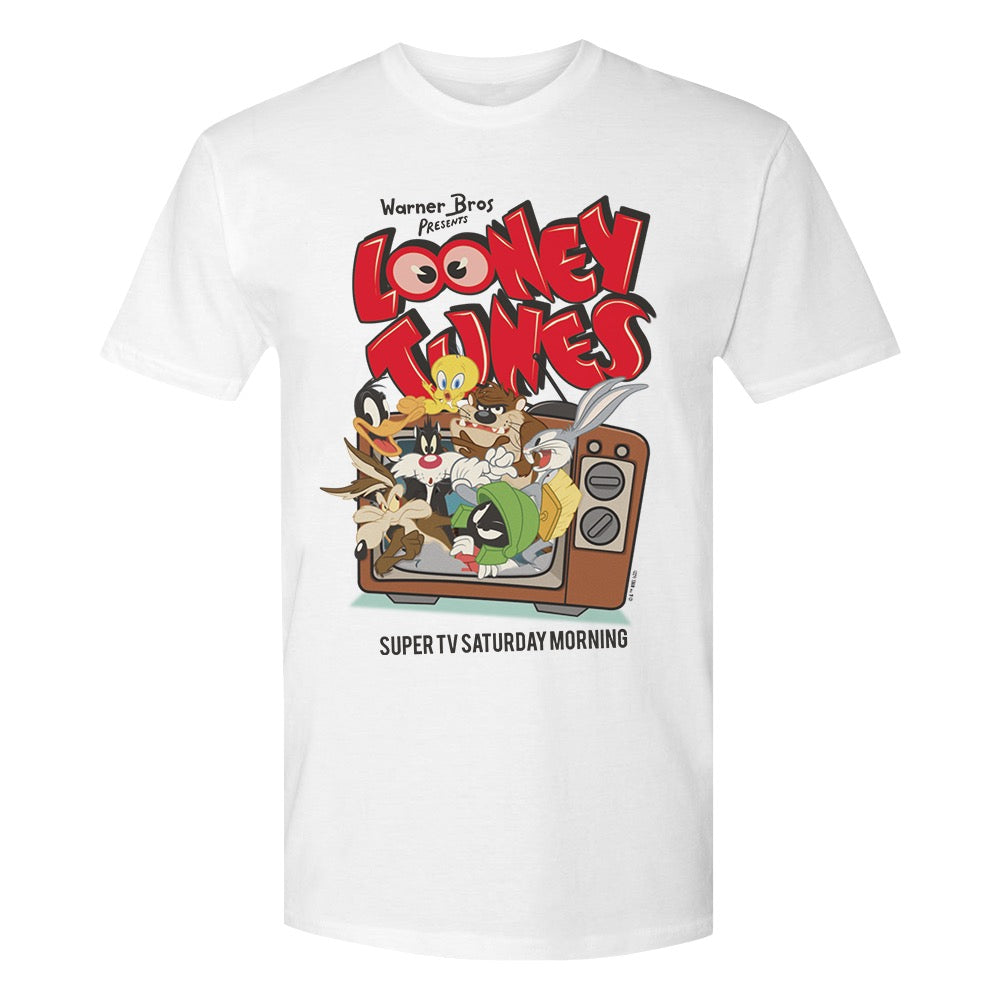 Looney Tunes Super TV Saturday Morning Adult T-Shirt