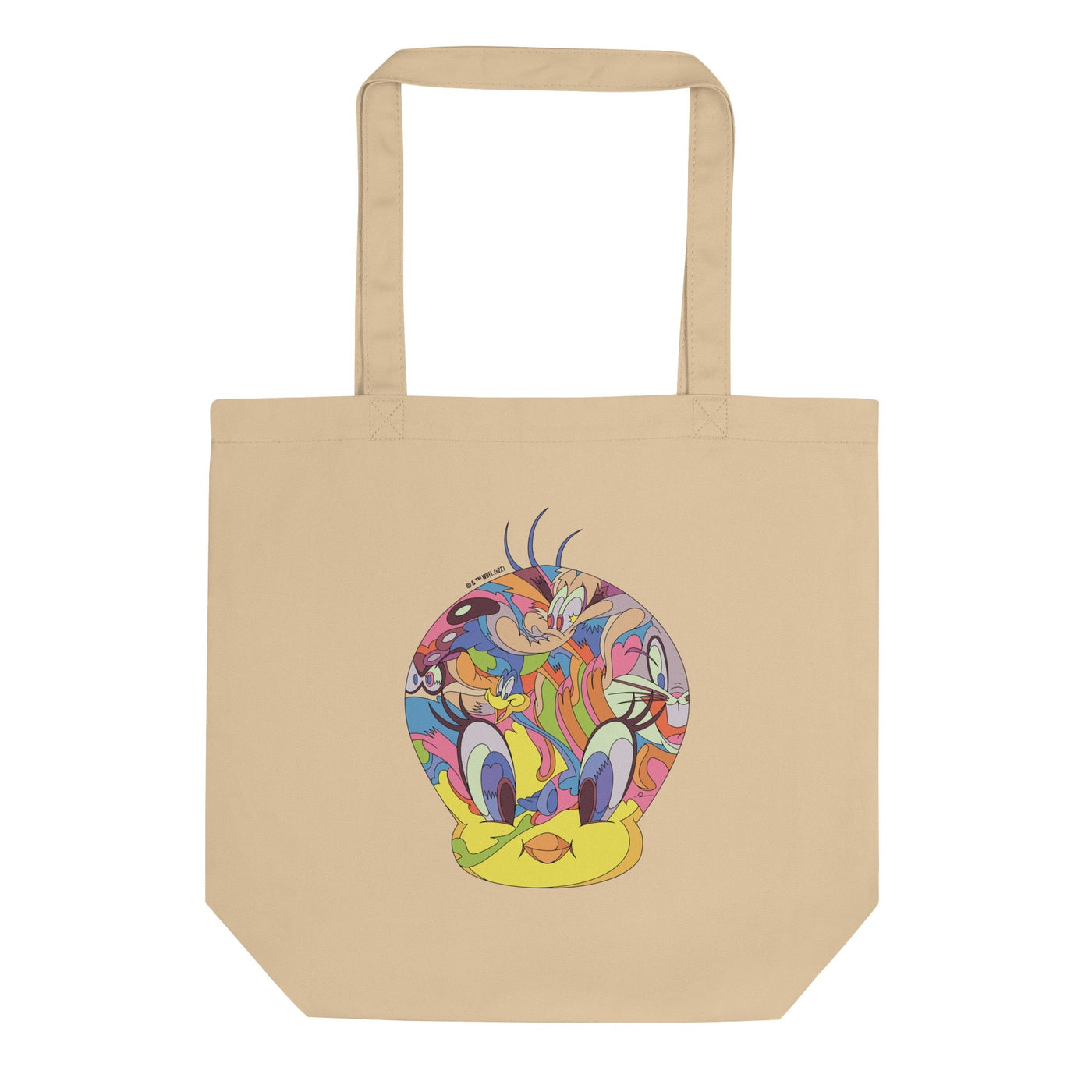 Looney Tunes Tweety Graffiti Head Eco Tote