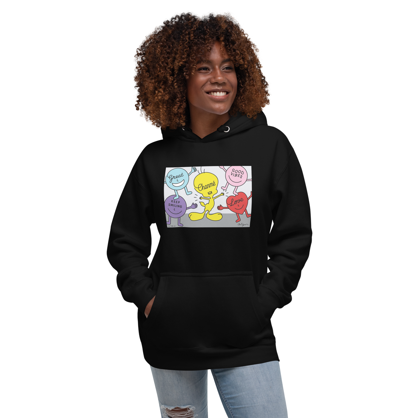 Looney Tunes Tweety Bird Good Vibes Hoodie