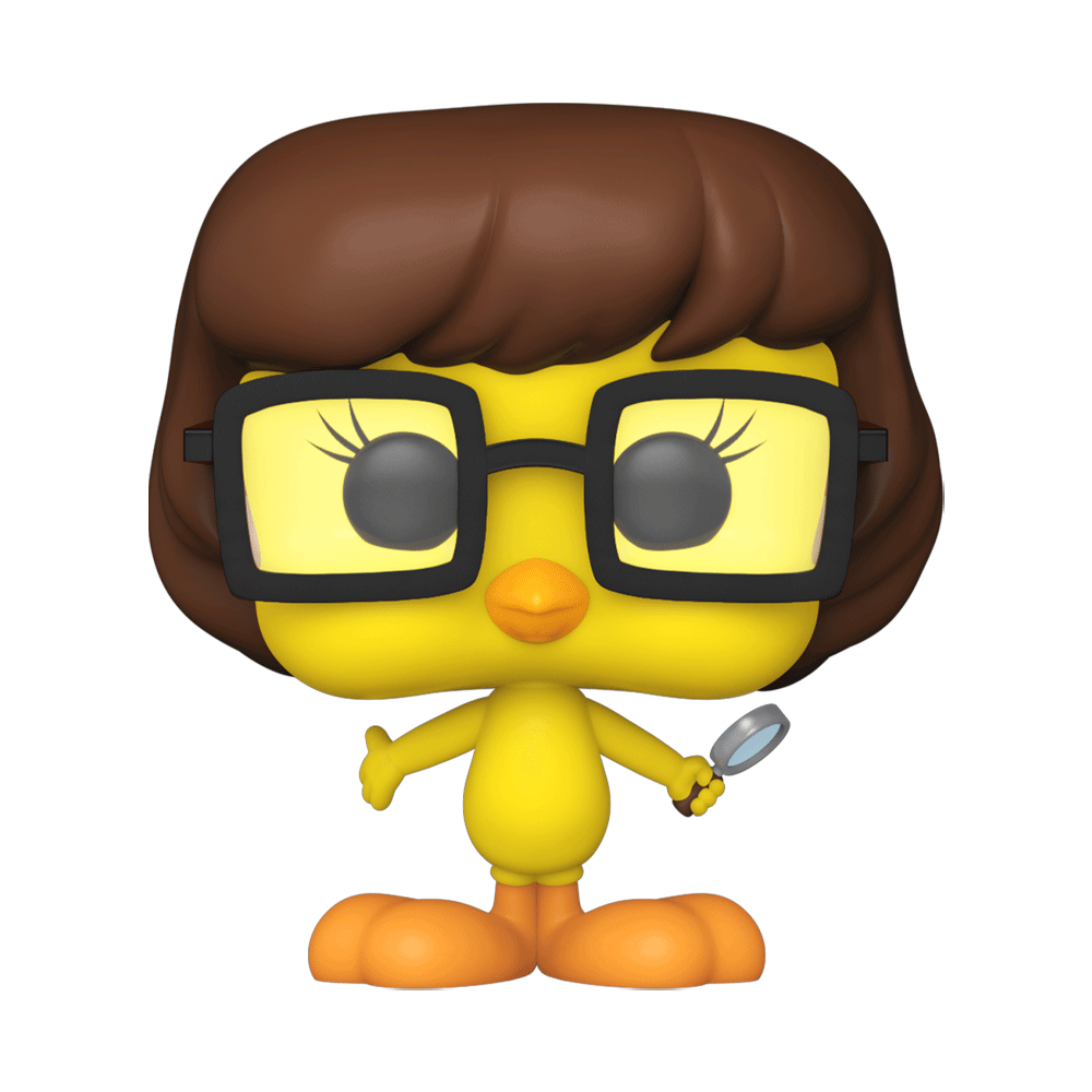 Funko Pop! WB 100 Anniversary Looney Tunes X Scooby-Doo - Tweety Bird as Velma Dinkley