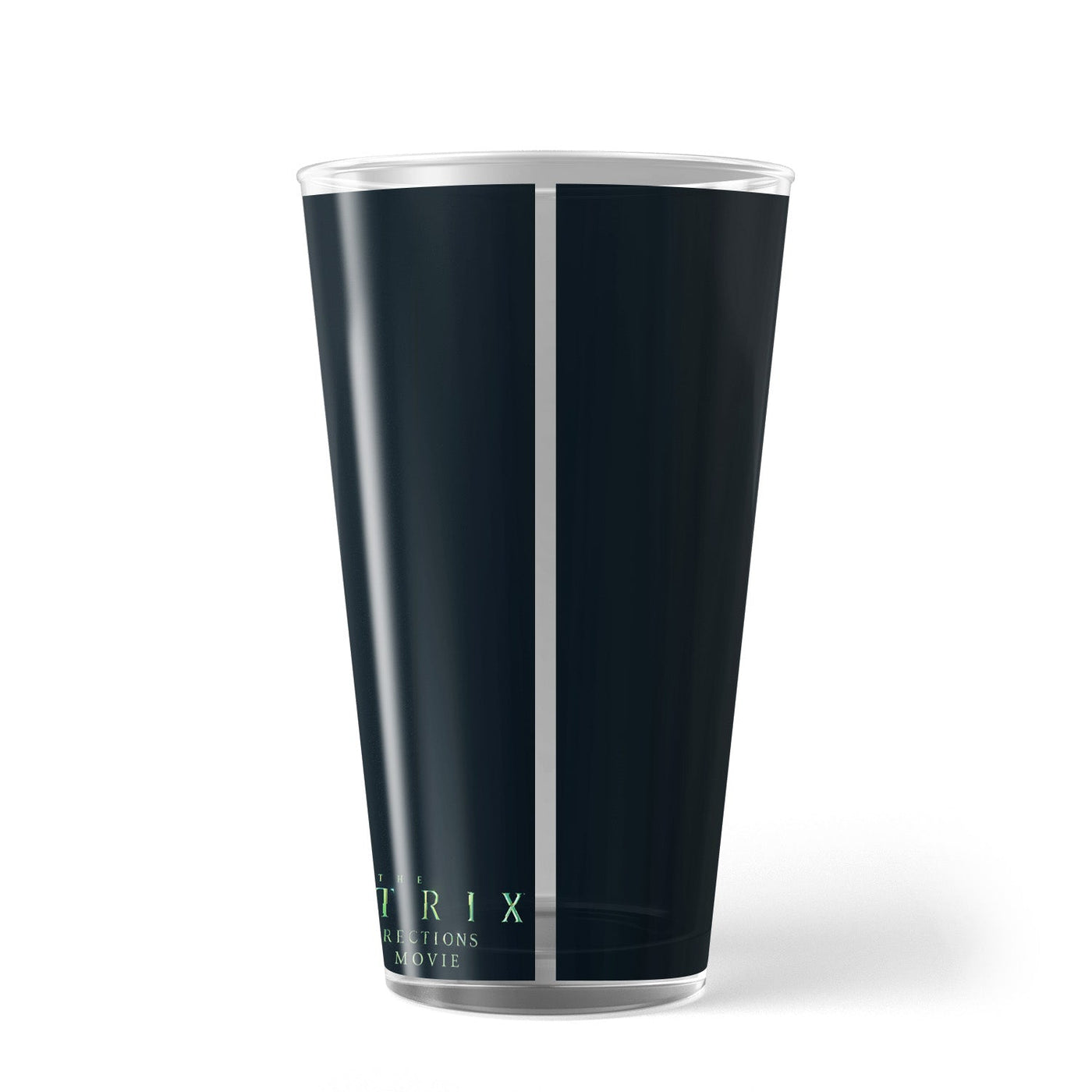 The Matrix Resurrections Vertical Glitch in the Matrix  Pint Glass
