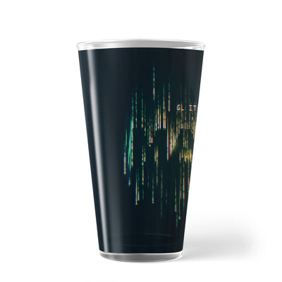 The Matrix Resurrections Vertical Glitch in the Matrix  Pint Glass