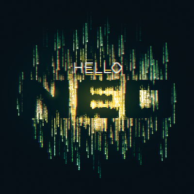 The Matrix Hello Neo Fleece Crewneck Sweatshirt