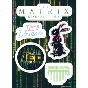 The Matrix Resurrections Sticker Sheet