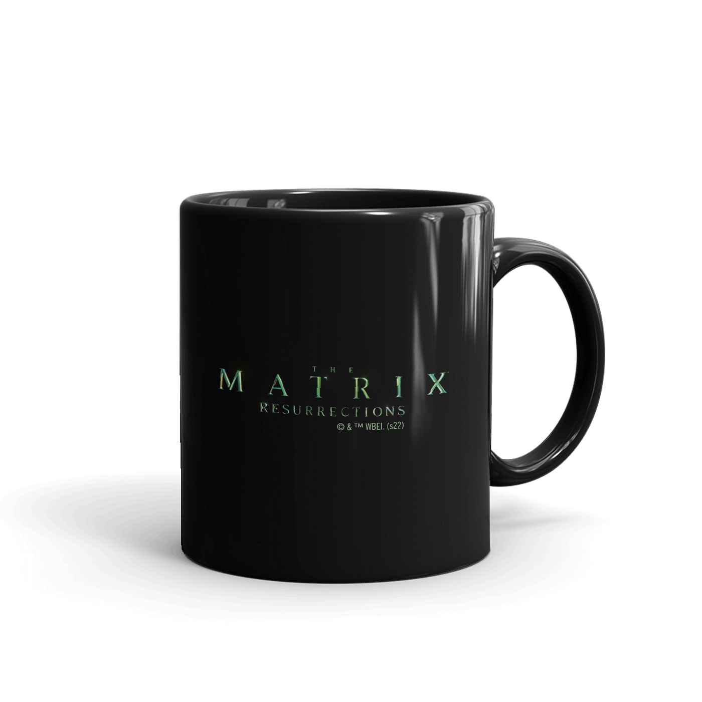The Matrix Resurrections Simulatte Black Mug