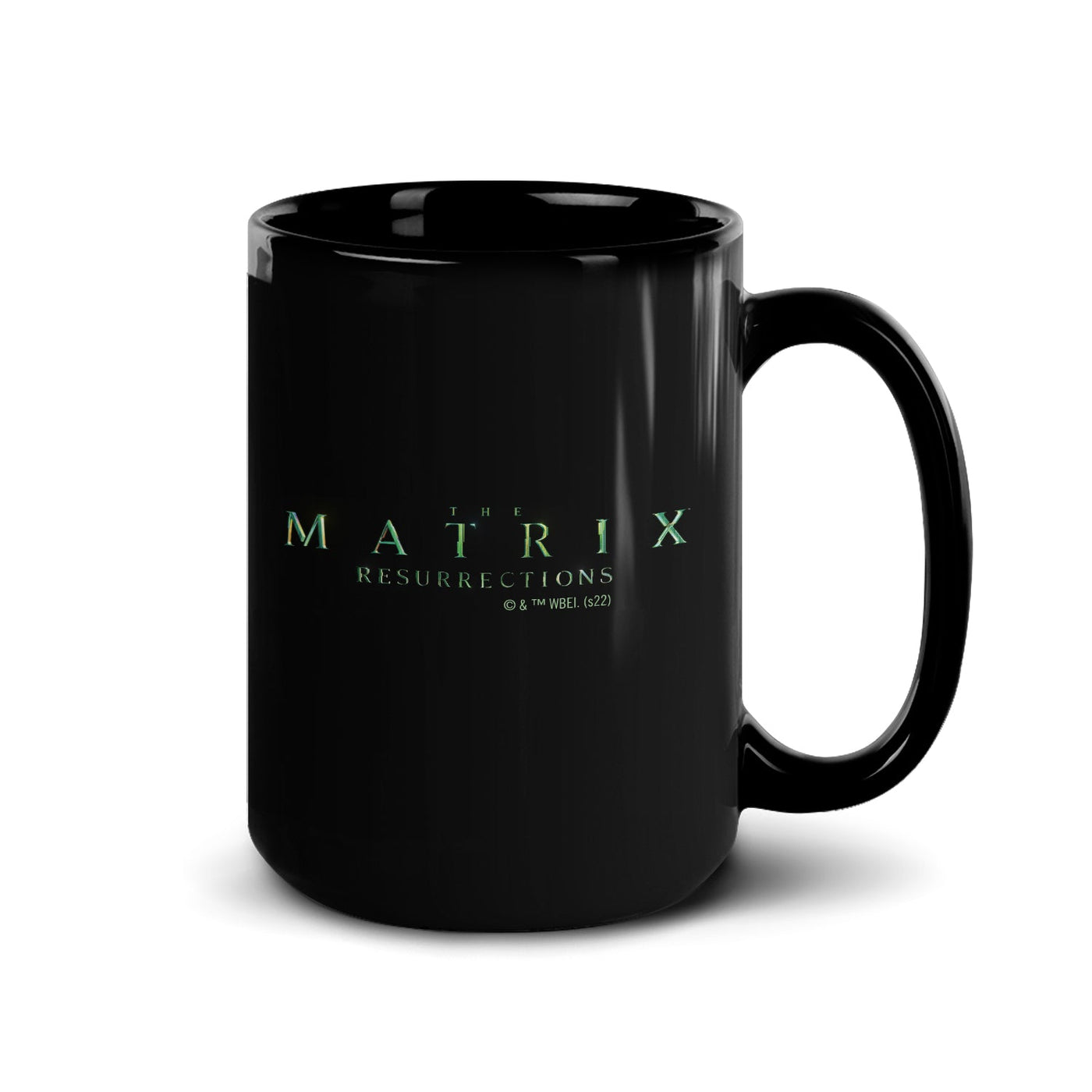 The Matrix Resurrections Simulatte Black Mug