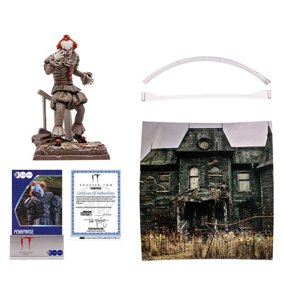 WB 100 Pennywise (IT Chapter Two) Movie Maniacs 6in Posed Figure