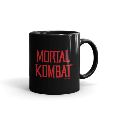 Mortal Kombat Finish Him Black Mug