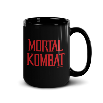 Mortal Kombat Finish Him Black Mug