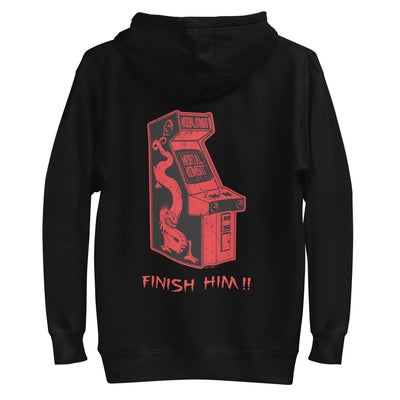 Mortal Kombat Finish Him Unisex Premium Hoodie