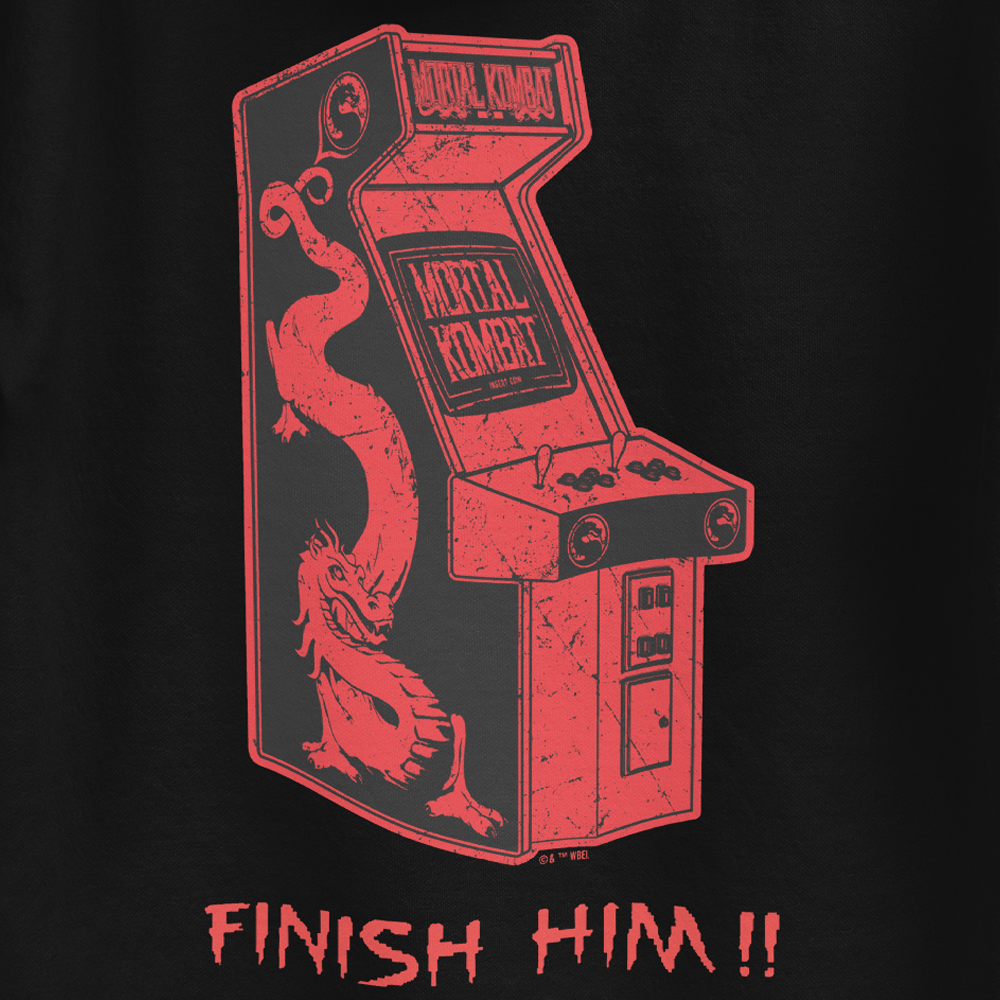 Mortal Kombat Finish Him Unisex Premium Hoodie