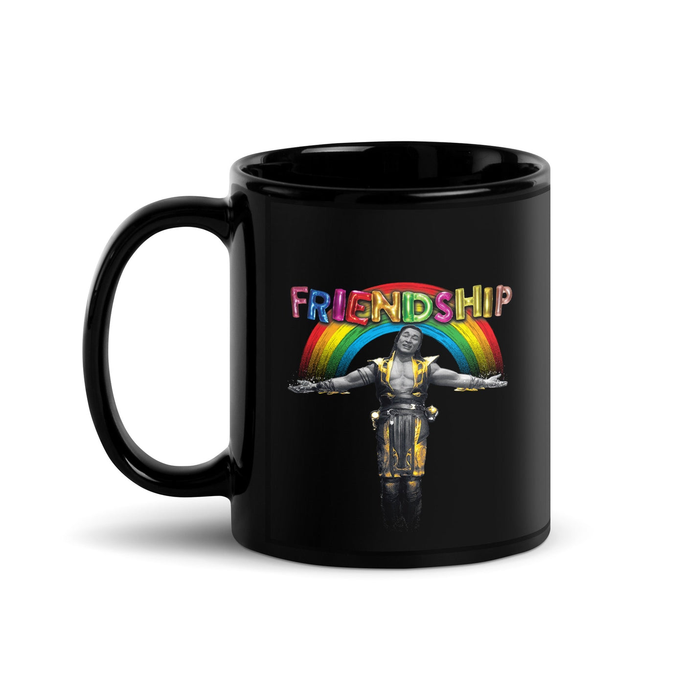 Mortal Kombat Friendship Black Mug