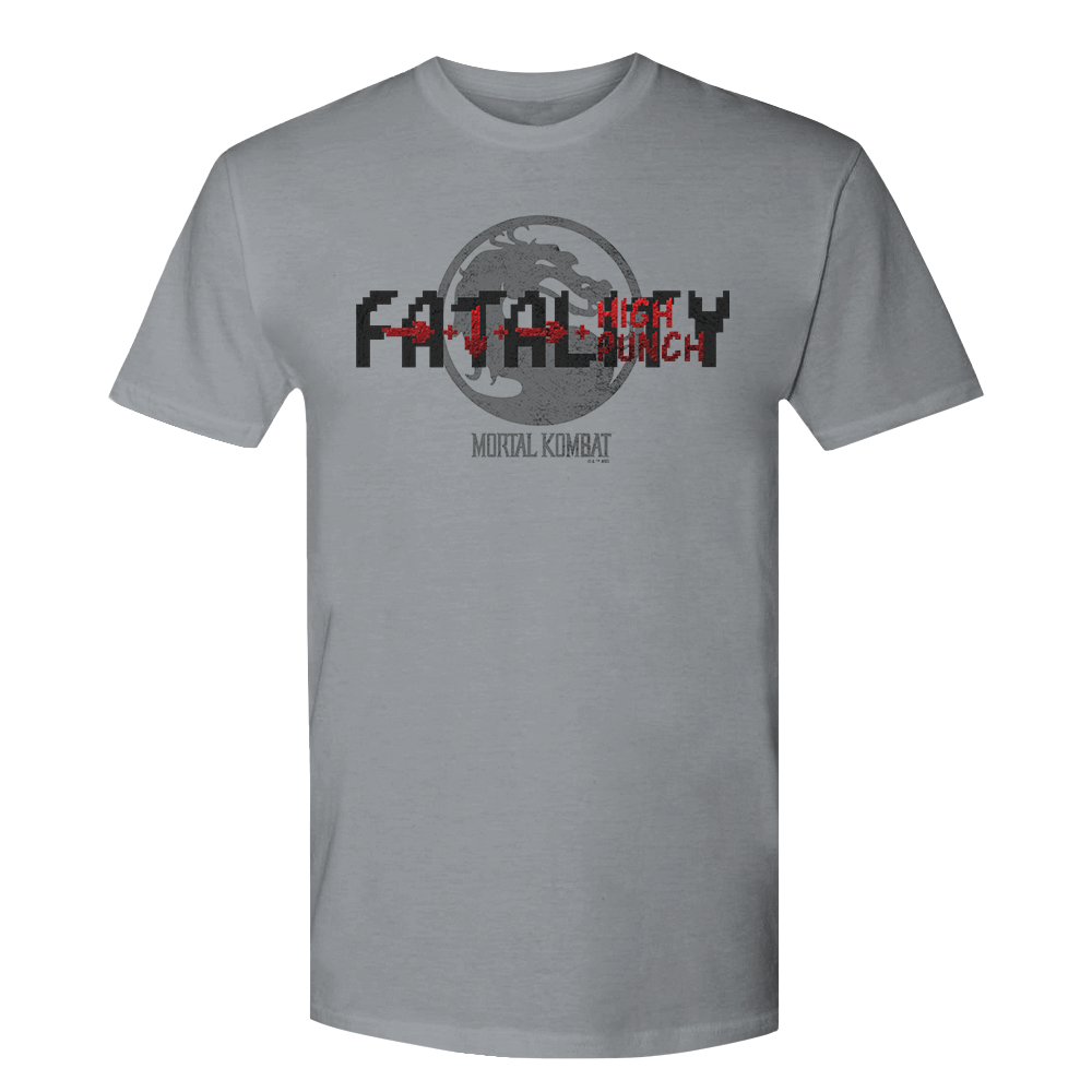 Mortal Kombat High Punch Adult Short Sleeve T-Shirt