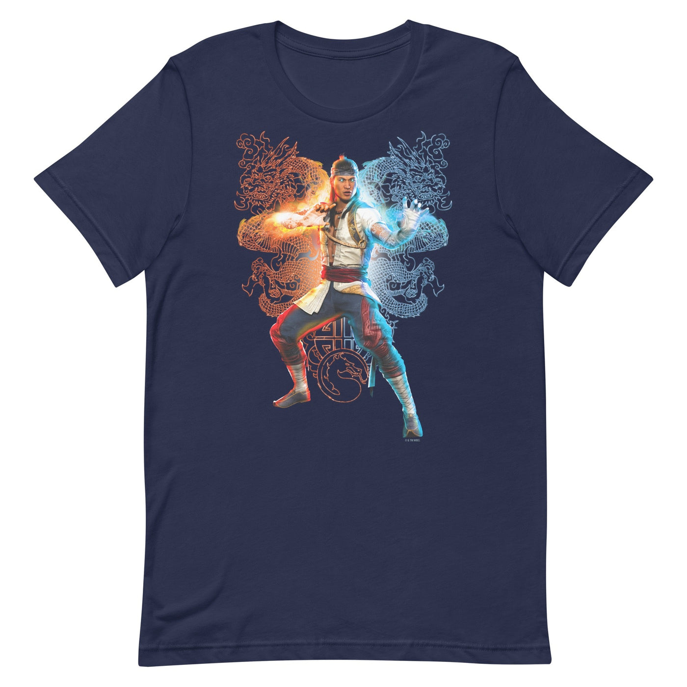 Exclusive Mortal Kombat 1 Liu Kang Dragons Adult T-shirt