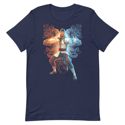 Exclusive Mortal Kombat 1 Liu Kang Dragons Adult T-shirt