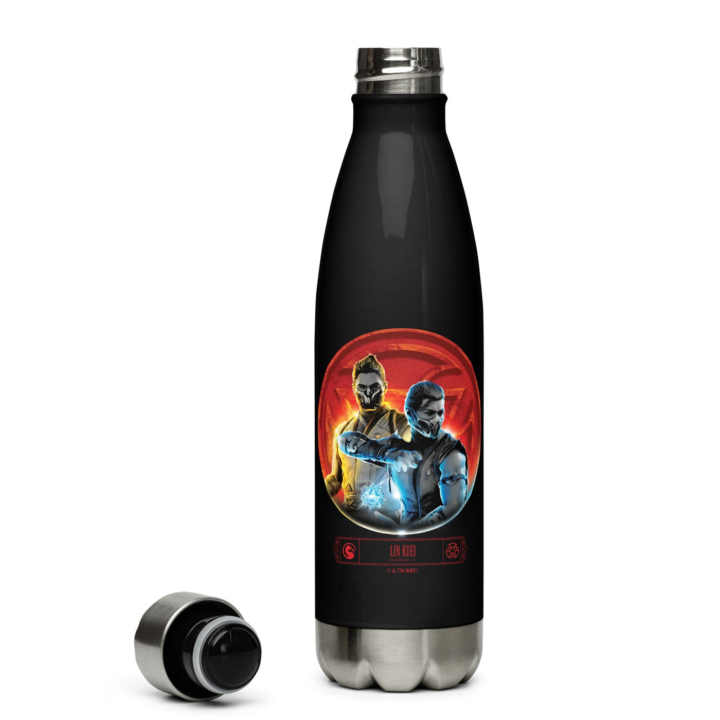 Mortal Kombat 1 Lin Kuei Fight Water Bottle