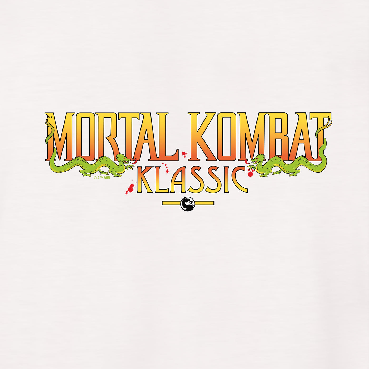 Mortal Kombat Logo Adult Short Sleeve T-Shirt