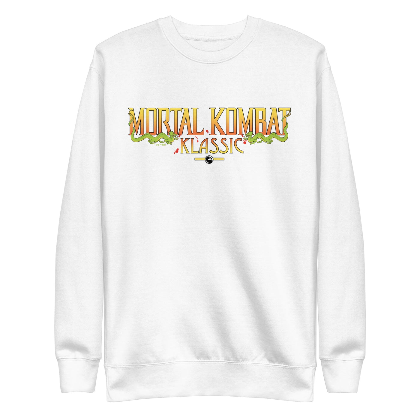 Mortal Kombat Logo Unisex Fleece Pullover