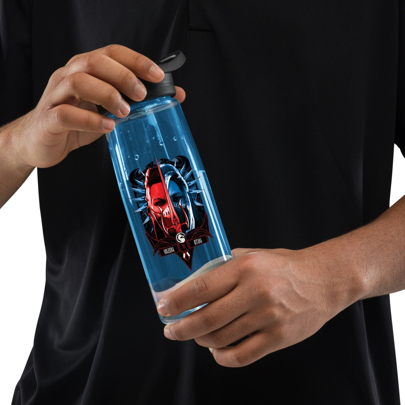 Exclusive Mortal Kombat 1 Mileena vs Kitana CamalBak Water Bottle