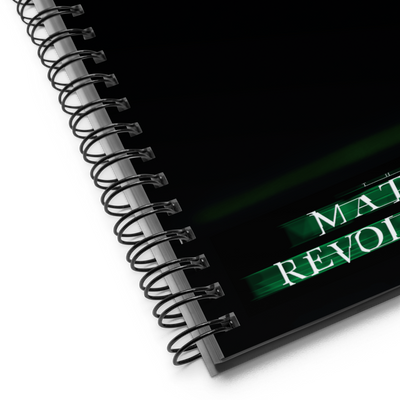 The Matrix Is Anyone Really Free? Spiral Notebook