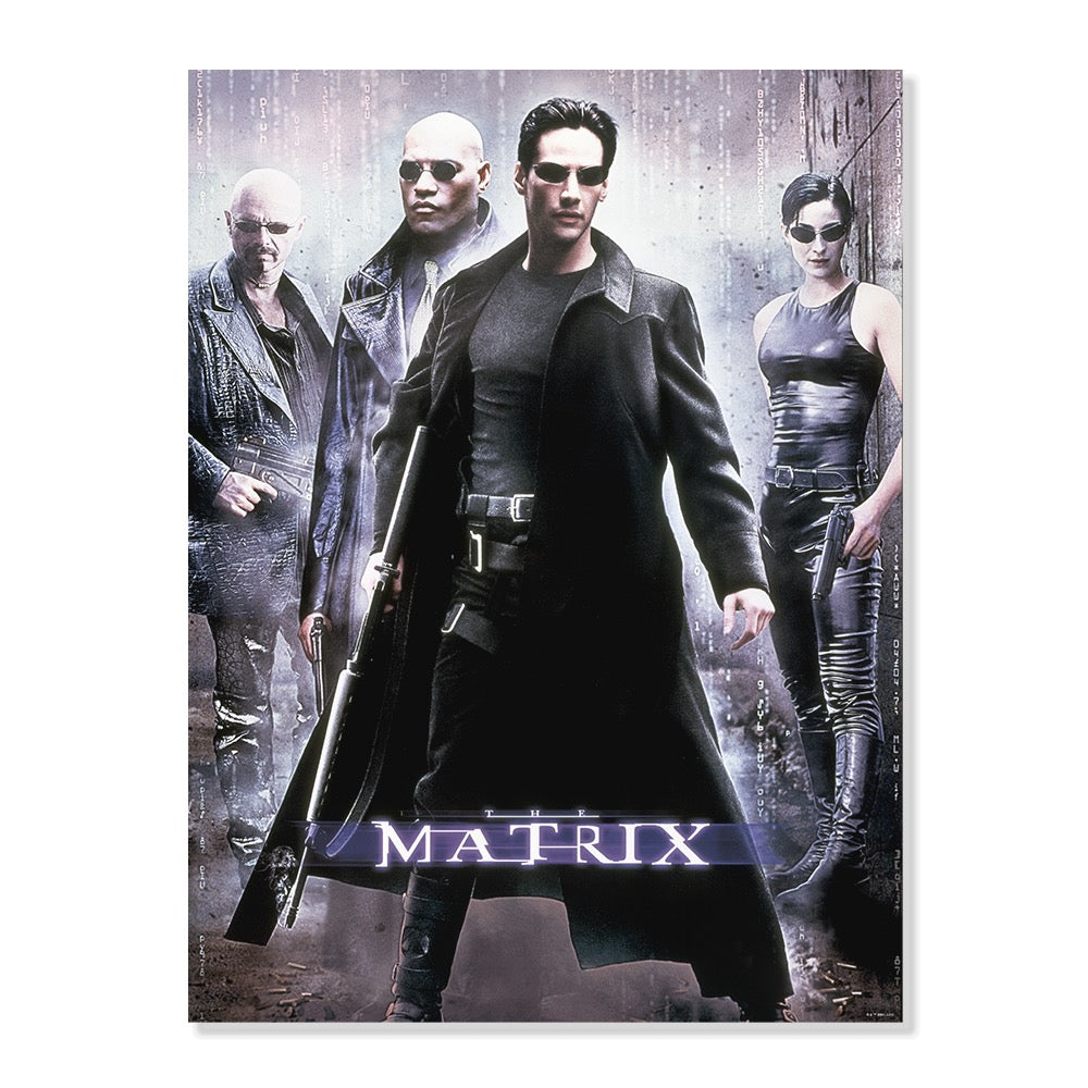 The Matrix Poster Art Premium Satin Poster