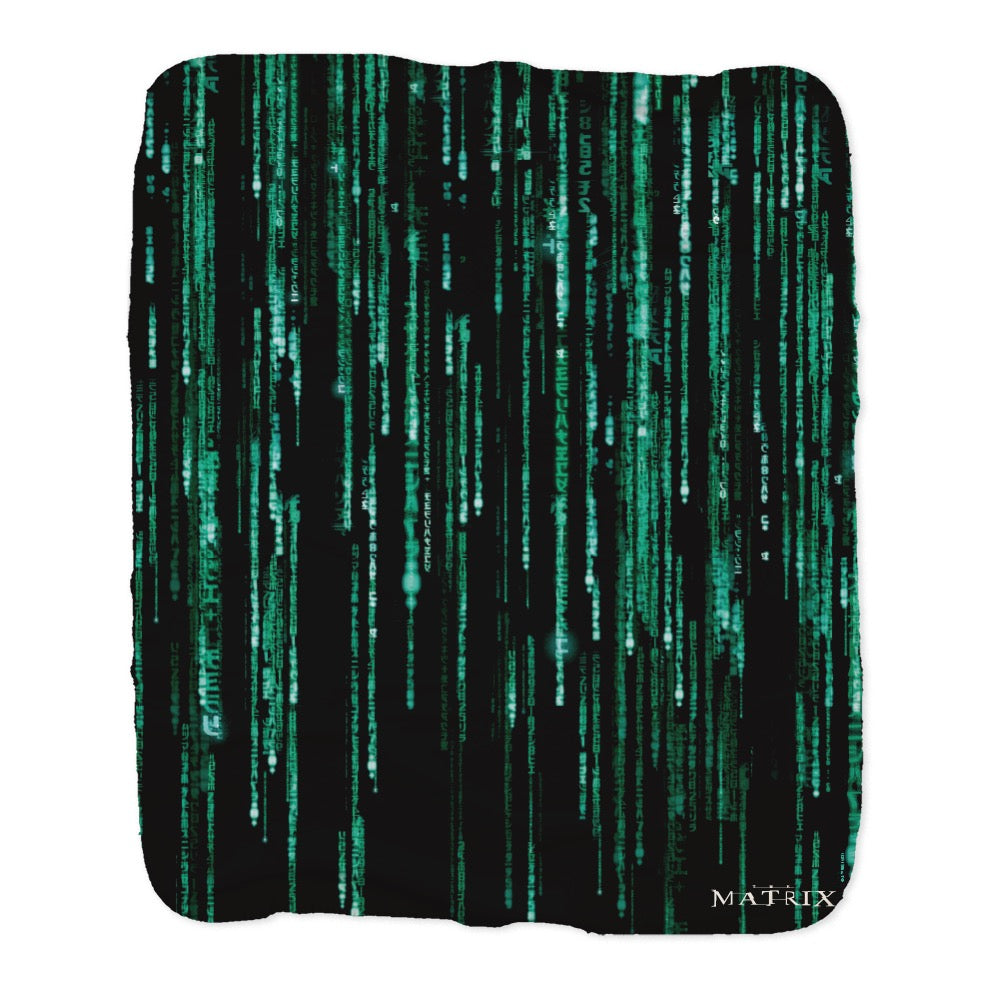 The Matrix Grey Sherpa Blanket