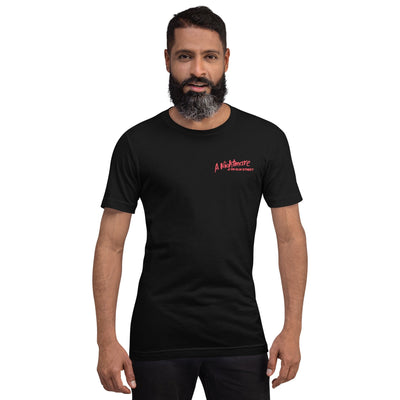 A Nightmare On Elm Street 3 Key Art Adult T-Shirt