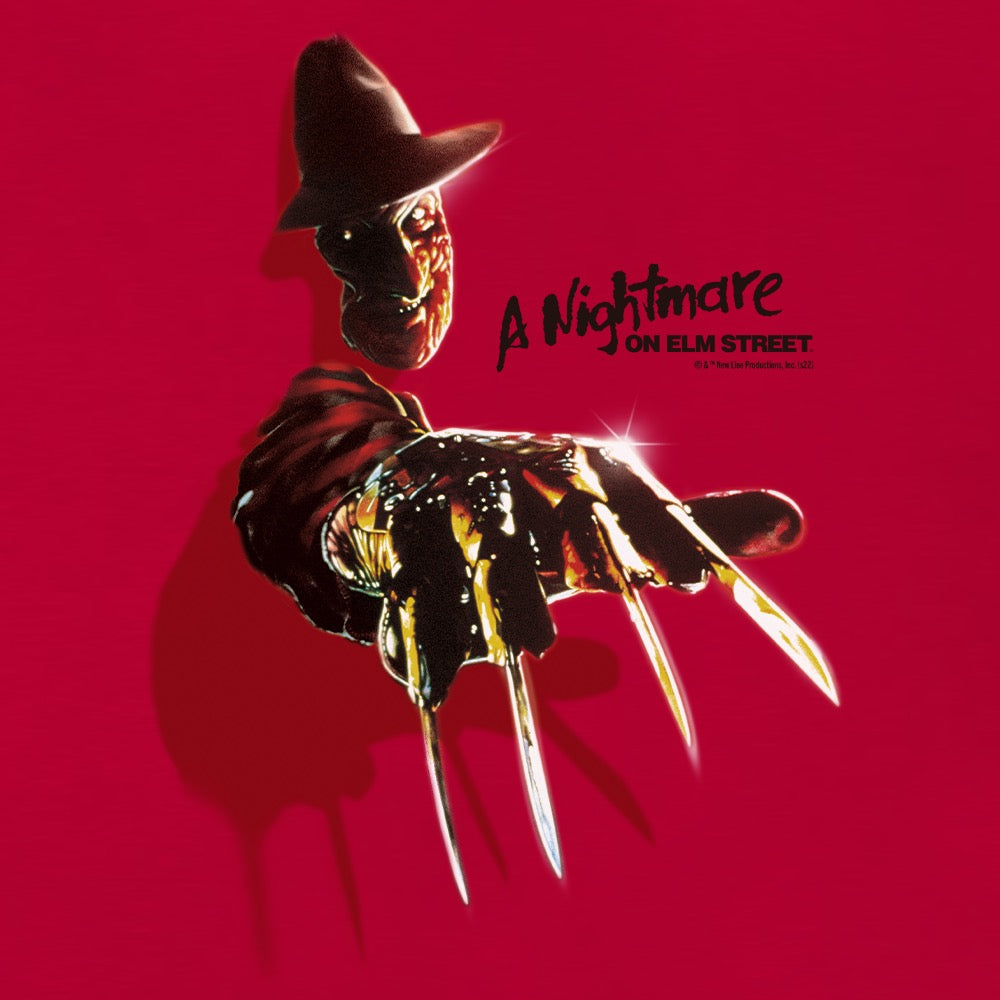 A Nightmare On Elm Street Freddy Airbrush Adult Short Sleeve T-Shirt
