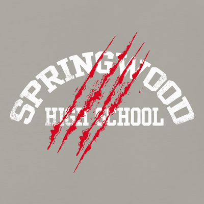 A Nightmare On Elm Street Springwood Claw Adult Short Sleeve T-Shirt