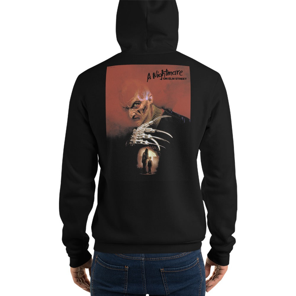 A Nightmare On Elm Street Freddy Claws Art Adult Hoodie