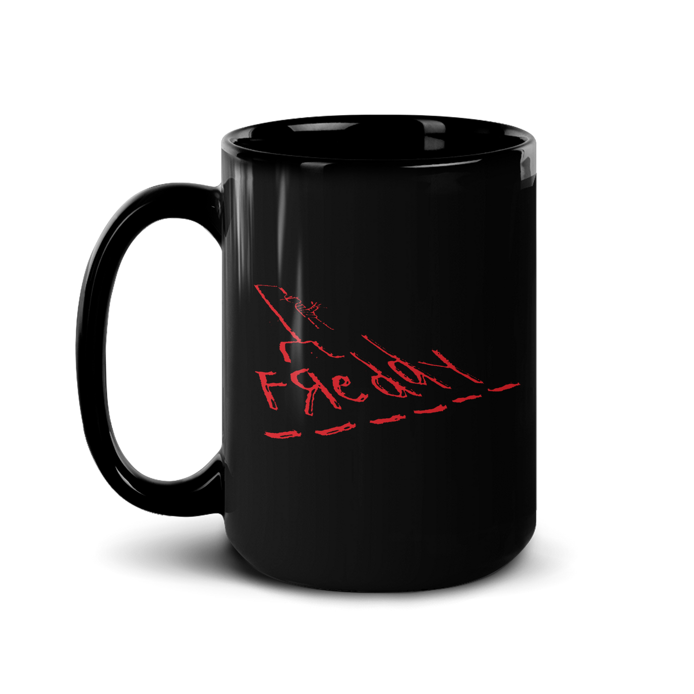 A Nightmare On Elm Street Hangman Freddy Black Mug