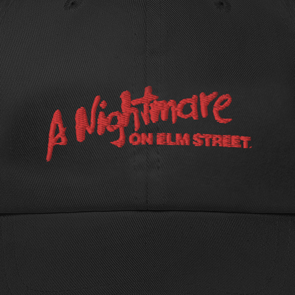 A Nightmare on Elm Street Logo Embroidered Hat
