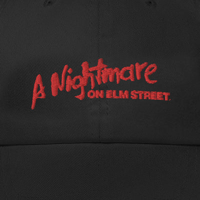 A Nightmare on Elm Street Logo Embroidered Hat
