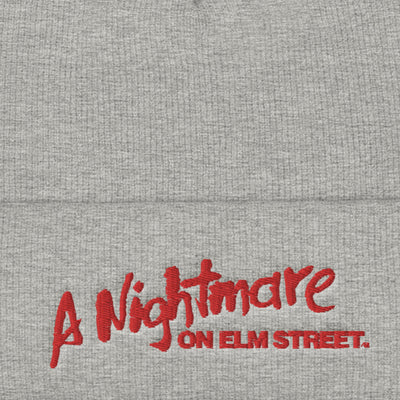 A Nightmare on Elm Street Logo Embroidered Beanie