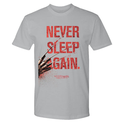 A Nightmare on Elm Street Never Sleep Again Adult Short Sleeve T-Shirt