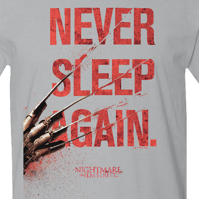 A Nightmare on Elm Street Never Sleep Again Adult Short Sleeve T-Shirt