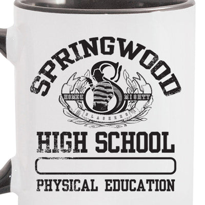 A Nightmare on Elm Street Springwood High School Two-Tone Mug