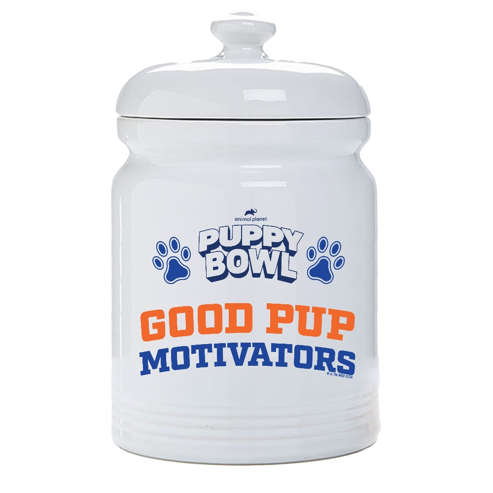 Animal Planet’s Puppy Bowl Good Pup Motivators Treat Jar