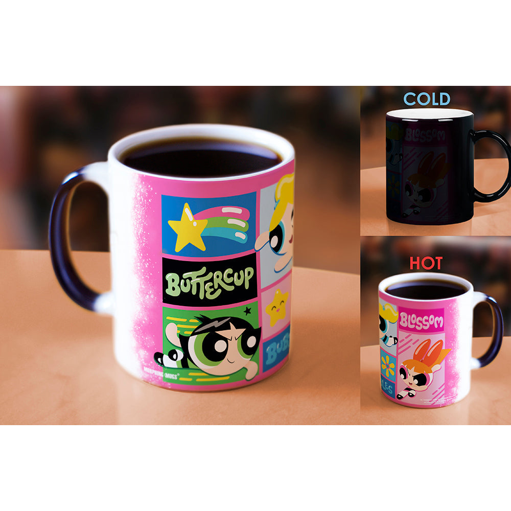 The Powerpuff Girls Blossom Bubbles Buttercup White Mug