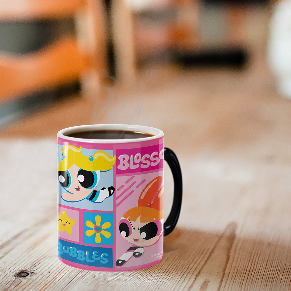 The Powerpuff Girls Blossom Bubbles Buttercup White Mug