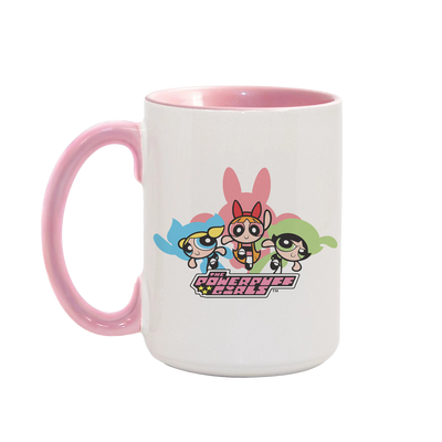 The Powerpuff Girls Logo Two-Tone Mug