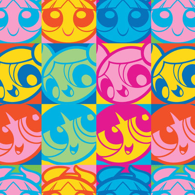 The Powerpuff Girls Pattern Sherpa Blanket