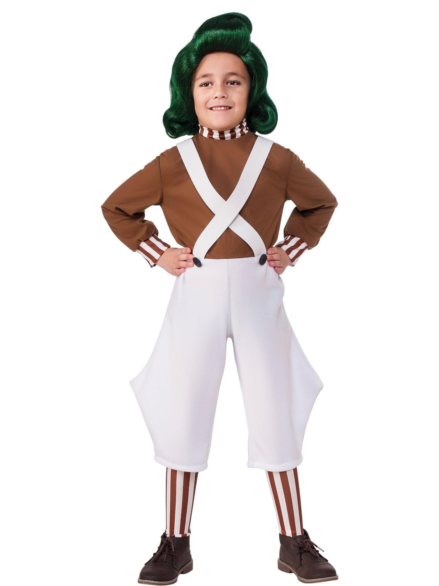 Charlie and the Chocolate Factory Oompa Loompa Costume for Kids