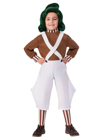 Charlie and the Chocolate Factory Oompa Loompa Costume for Kids
