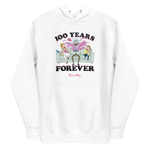 Rick and Morty 100 Years Forever Hoodie